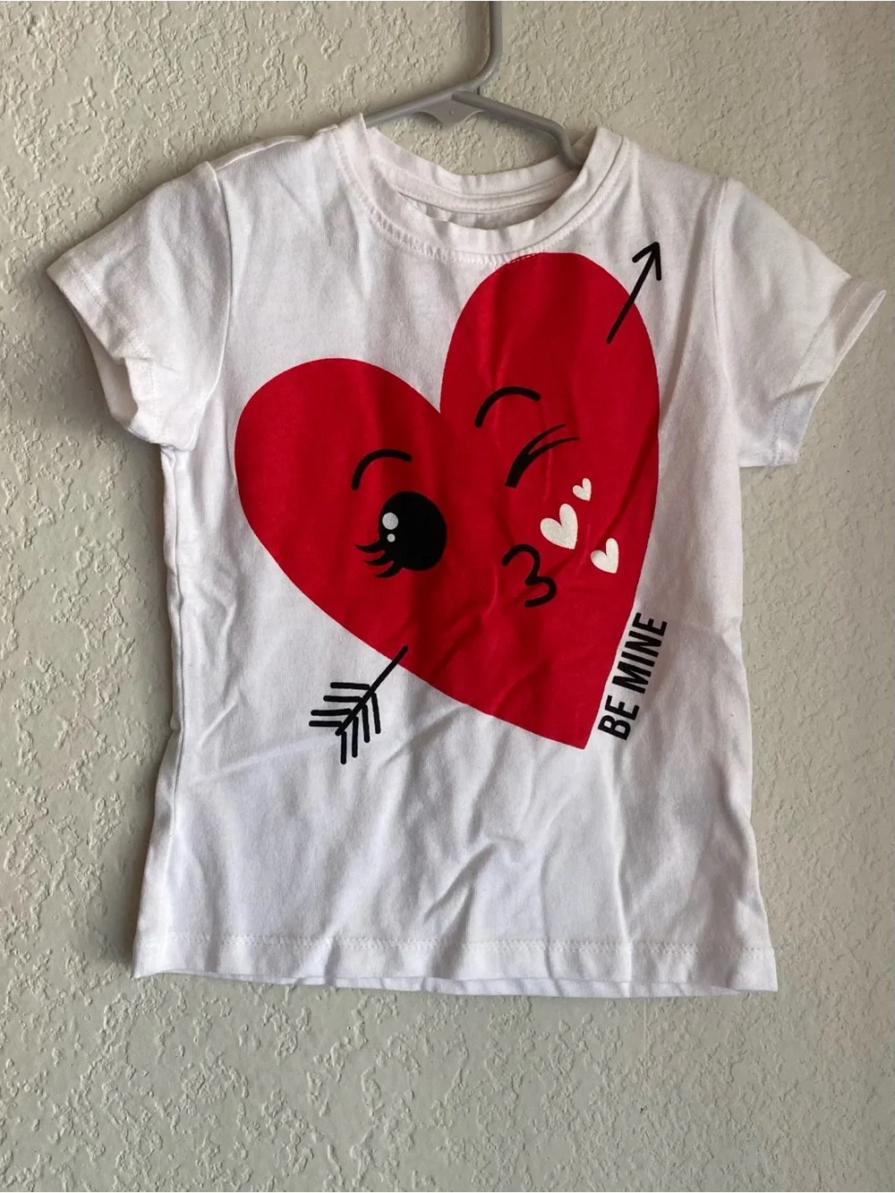 Be Mine Heart Graphic Kids T-Shirt